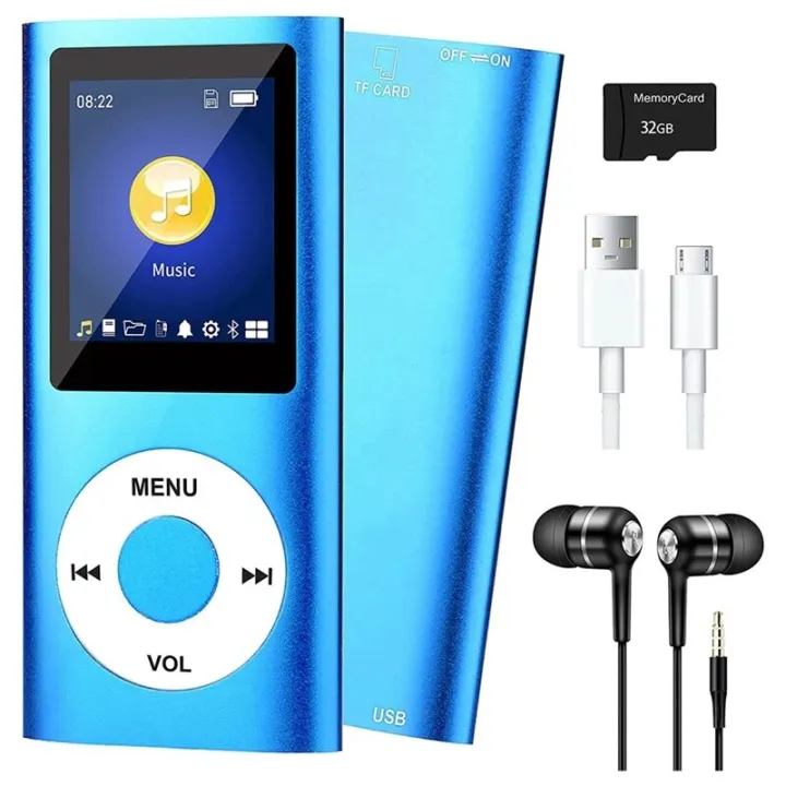 MP3%20Player%20With%20Bluetooth%205.0,%20Music%20Player%20With%2032GB%20TF%20Card,FM,Earphone,%20Portable%20Hifi%20Music%20Player%20-%20Image%207