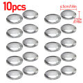 10Pcs Dia 25mm BiConvex Clear Lens Convex Glass Lens For Google Cardboard Box 3D VR Glasses Magnifying Lens Focal Length 45mm. 