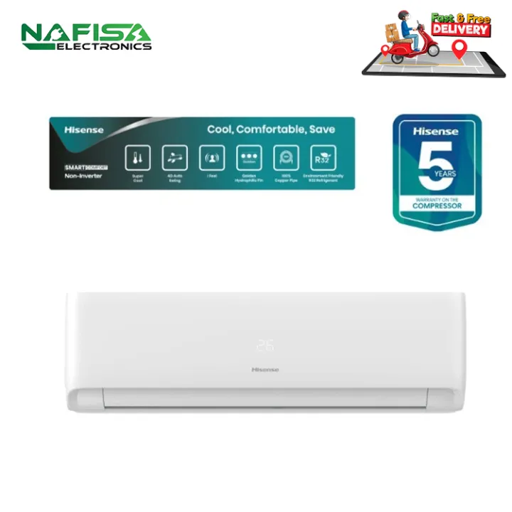 Hisense%201%20Ton%20Smart%20Comfort%20AC%20AS12CW4RGRKF01BU%20with%20Free%20Delivery%20-%20Image%203