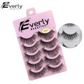 Everly Beauties 5 Pairs G500 Series False Eyelash Set | 3D Mink | Lightweight. 