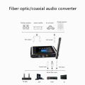 (New)T38 2 in 1 Bluetooth 5.1 Receiver y Transmitter Optical Digital Audio Converter. 