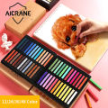 AICRANE 12/24/36/48 Colors Painting Crayons Soft Pastel Art Drawing Set Chalk Color Crayon Brush For Stationery Art Supplies.