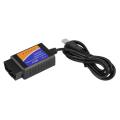 1pc Vgate Scan USB ELM322 OBD2 OBD 2 Interf e Cable Car ECU Diagnostic Tool Scanner Code Readers & Tools. 