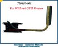 【YIYANGMAOYI111】95% NEW Original heatsink cooling fan cpu cooler For HP Pavilion 15-R 15-G 759880-001 TPN-C113 W/O GPU Tested.