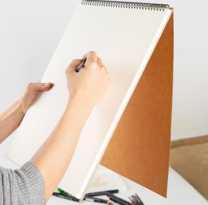 drawing%20Book%20Sketch%20art,%20Spiral%20Cartridge%20paper%20For%20Artists%20A5%20size%20-%20Image%202
