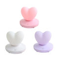 2021 LED Touch Control Table Lamp USB Rechargeable Lamp Energy Saving Romantic Heart Shape Decoration Nig.