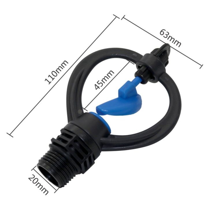 Irrigation%20butterfly%20sprinkler%20Agriculture%20Rotating%20rain%20sprinkler%20Garden%20Watering%20Accessories%20Greenhouse%20Water%20nozzle%201/2%20Inch%20External%20Thread%20-%20Image%208