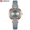 CURREN Women Watch Top Brand Luxury Ladies Casual Wrist Watches Leather Waterproof Quartz Girl Clock Reloj Mujer Montre Femme.