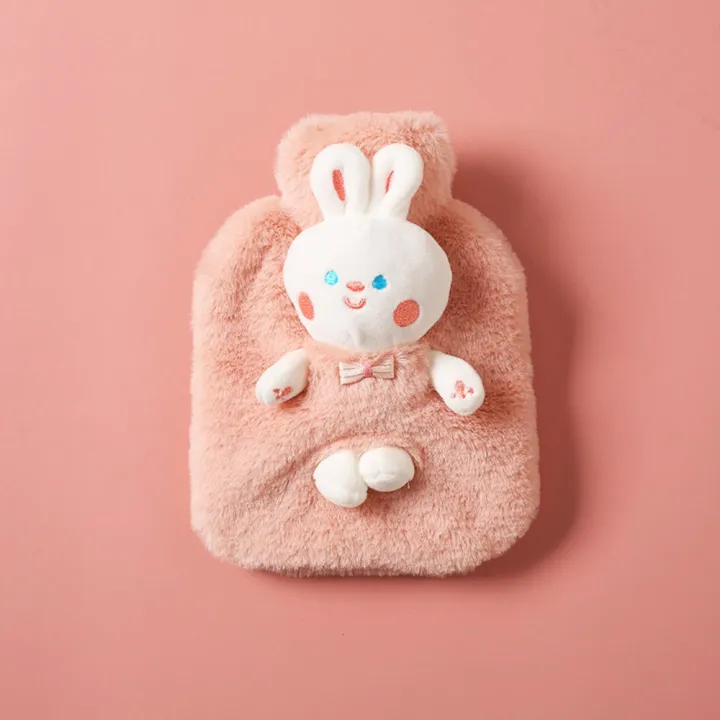 400ML%20Cute%20Stuffed%20Plush%20Water-Filled%20Hot%20Water%20Bag%20Non-Slip%20Heat%20Insulation%204%20Colors%20Flannel%20Cover%20Square%20Hot%20Water%20Bag%20-%20Image%207