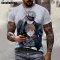 2023 Newest Fashion Anime Jujutsu Kaisen 3D Print T-shirt Funny T Shirt Men Summer Casual Women Streetwear Oversized Tops. 
