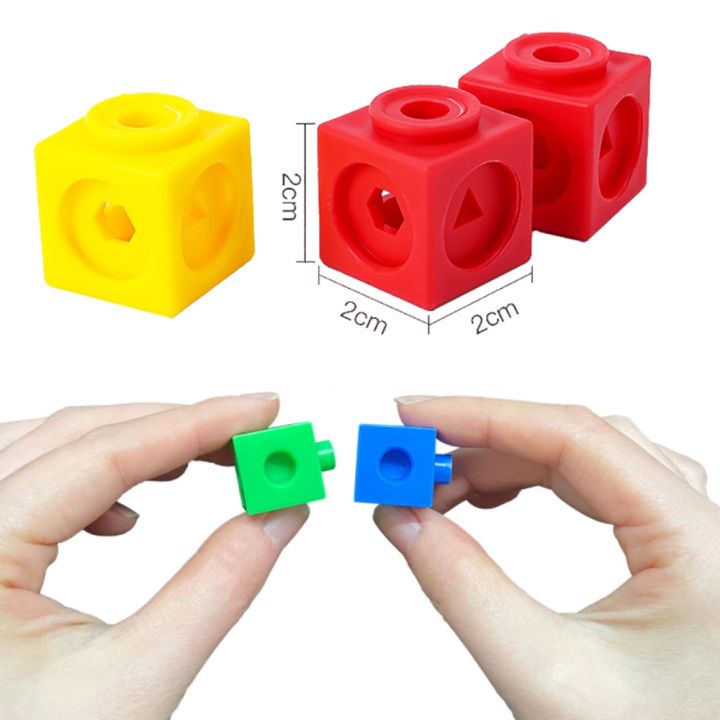 100pcs%20Mathematics%20Linking%20Cubes%203D%20Puzzle%20Numberblocks%20Interlocking%20Multilink%20Counting%20Blocks%20Stacking%20Game%20Educational%20Toy%20-%20Image%204