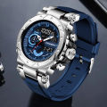 LIGE New Men LED Digital Watches Luminous Fashion Sport Waterproof Watches For Man Date Army Military Clock Relogio Masculino.