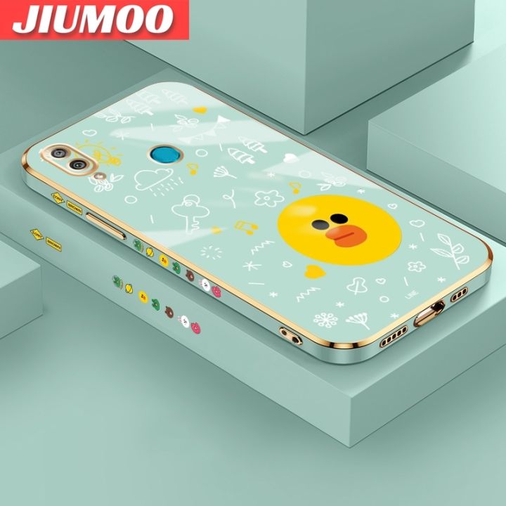 JIUMOO%20For%20Huawei%20Y7%202019%20Y7%20Prime%202019%20Case%20Fashion%20Cartoon%20Duck%20Side%20Phone%20Case%20Edge%20Pattern%20Silicone%20Luxury%20Plating%20Casing%20Full%20Back%20Cover%20Camera%20Protection%20Cases%20Shockproof%20Softcase%20-%20Image%202