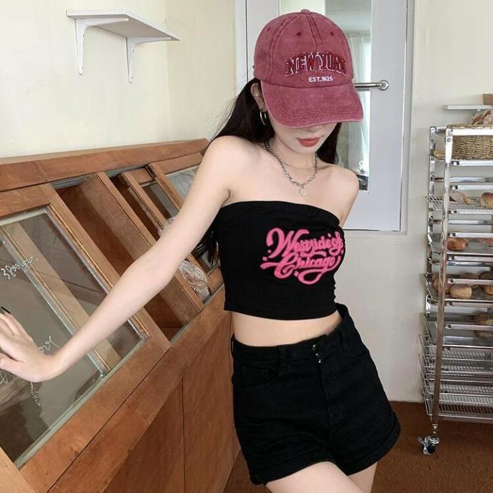Calolay%20Sweet%20Hot%20Girl%20Hollow%20Heart%20Short%20SleeveTT-shirt%20Women's2022Summer%20New%20Korean%20Style%20Mid-Length%20Loose%20Top%20-%20Image%202
