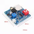 5W Voice Playback Module Board Module MP3 Music Player SD/TF Card Integrated IO Trigger UART Protocol Control For Arduino Tools. 