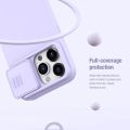 Nillkin for iPhone 15 Pro Max / 15 Pro / 15 Plus / 15 Case CamShield Silky Sillicone PC Phone Lens Soft Back Cover. 