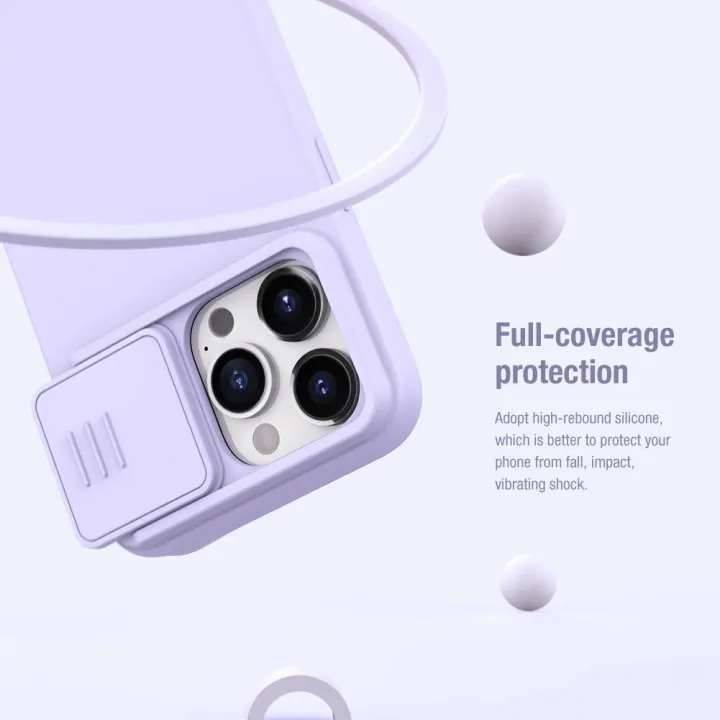 Nillkin%20for%20iPhone%2015%20Pro%20Max%20/%2015%20Pro%20/%2015%20Plus%20/%2015%20Case%20CamShield%20Silky%20Sillicone%20PC%20Phone%20Lens%20Soft%20Back%20Cover%20-%20Image%206