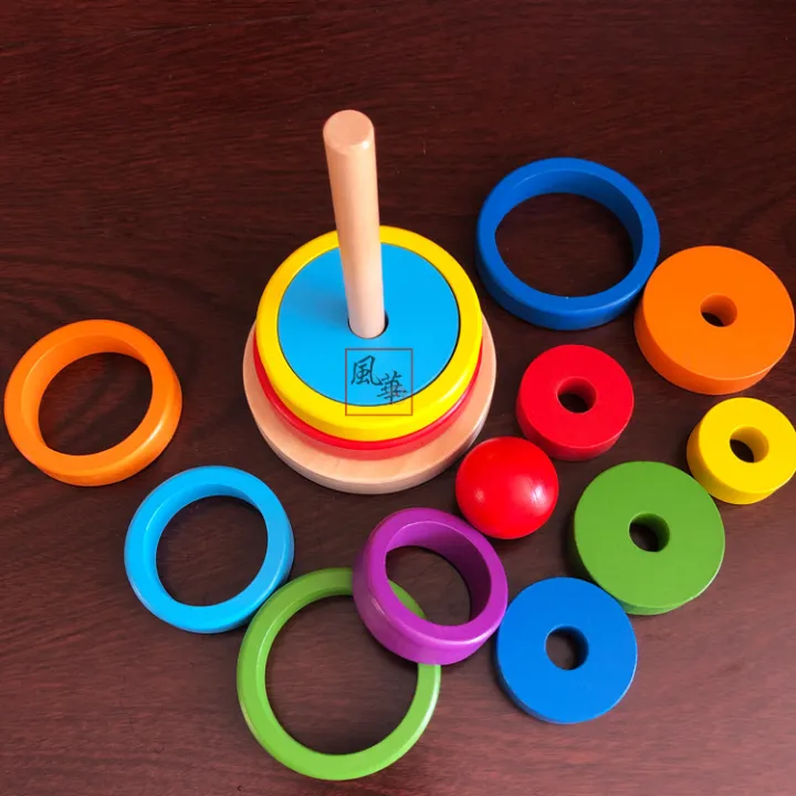 Douyin%20with%20the%20same%20wooden%20rainbow%20tower%20stacking%20music%20building%20blocks%20children's%20puzzle%20shape%20matching%20set%20of%20tower%20toys%20-%20Image%202