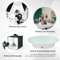 Motorised Rotating Carousel with Remote Control for Jewellery Display, Photography and Video, 360 Degrees, 3-position Adjustment.