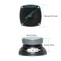 2 Pcs 3 Inch 78 MM Full Range Audio Speakers 8 Ohm 20W Bubble Edge 60 Magnetic Smart Bluetooth Speaker DIY Home Sound Stereo.