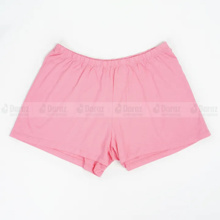 Ladies'%20Cotton%20Stretchable%20Shorts%20with%20Elastic%20Waist%20-%20Summer%20Comfort%20Fit%20-%20Image%206