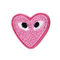 Electric Embroidery Embroidery Patch Applique Fashion Brand Logo Armband CDG Play Rei Kawakubo Eye Heart Shape. 