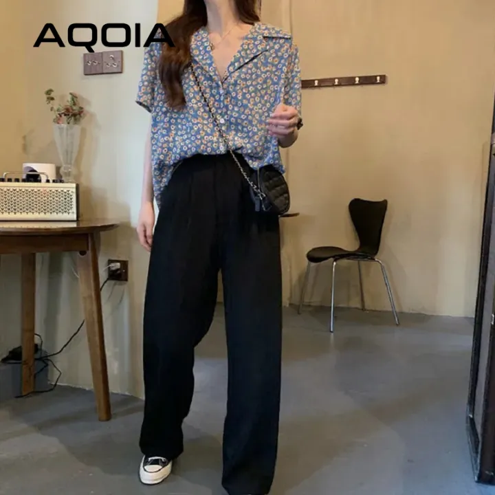 Chic%20Vintage%20Floral%20Printing%20Button%20Up%20Women%20Shirt%20Notched%20Neck%20Short%20Sleeve%20Womens%20Blouse%202022%20Summer%20Loose%20Tunic%20Female%20Shirts%20-%20Image%206