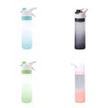 700ml Spray Water Bottle Large Capacity Portable Outdoor Sport Fashion Cute Drinking Plastic Bottles BPA Free Eco-Friendly.