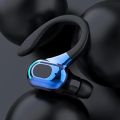 M-F8 Bluetooth 5.2 Wireless Earphone Ear Hook Mini Business Headphone HIFI Bass Noise Cancelling Sports Gaming Earbuds Headset.