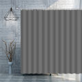 Pure Color Shower Curtain Sets Gray Black Yellow Green Simple Bathroom Decorative Curtain Polyester Fabric Bath Curtain Hooks. 