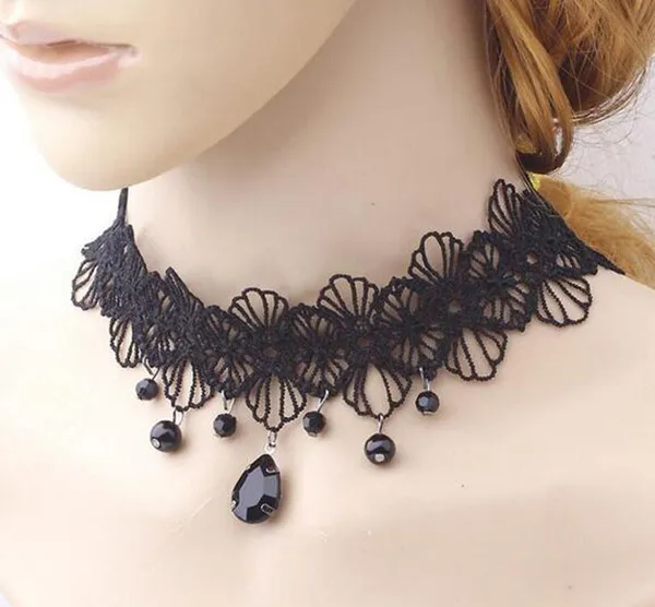 Gothic%20Lace%20Choker%20Clavicle%20Chain%20Women's%20Choker%20Simple%20Necklace%20Black%20Punk%20Accessories%20Choker%20Neck%20Strap%20-%20Image%207