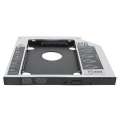 SATA to SATA 2nd HDD SSD Hard Drive 9.5mm Universal Caddy CD/DVD-ROM Optical. 