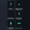 Wireless Bone Conduction Earphones, Ear Protection Voice Control Answering 5.2 Bluetooth Chip Single Ear Bone Conduction Headset for Business. 