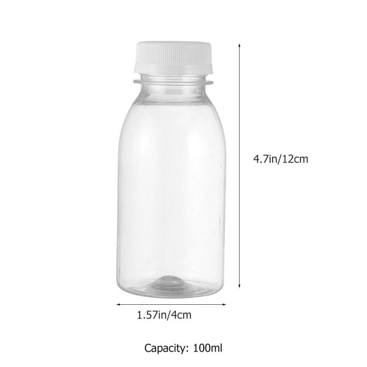 6pcs%20100ml%20Milk%20Bottles%20Small%20Juice%20Bottles%20Leakproof%20Milk%20Bottles%20Portable%20Beverage%20Bottles%20Plastic%20Water%20Bottle%20Shot%20-%20Image%205