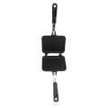 Sandwich Maker Pan, Hot Sandwich Maker Double Sided Detachable for Picnic. 