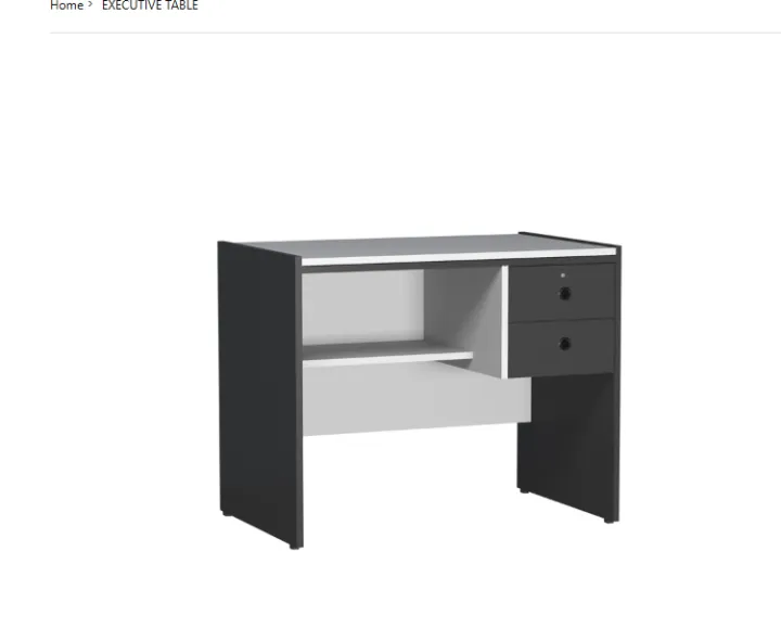 Trendy%20Mart%20Modern%20Study%20Desk%20with%202%20Lockable%20Drawers%20&%20Storage%20Shelf%20%7C%20Computer%20Table%20%7C%20Home%20Office%20Writing%20Desk%20%7C%20Black%20&%20White%20-%20Image%202