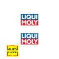 LIQUI MOLY LOGO STICKER FOR BIKES, CARS HELMETS, AND LAPTOPS - Car Accessories. 
