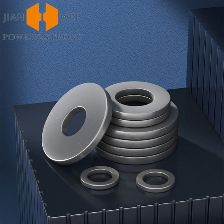 100/50/10pcs%20304%20Stainless%20Steel%20Washers%20Thickened%20Shim%20M1.6%20M2%20M3%20M4%20M5%20M6%20M8%20M10%20M12%20M16%20M18%20M20%20M24%20M27%20M30%20M36%20Metal%20Gasket%20-%20Image%202