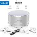 Original Product+FREE Shipping+COD VIVO A10 Original Bluetooth Speaker Portable Outdoor Loudspeaker Wireless Mini Column 3D Stereo Music Surround Bass Box Mic. 