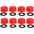 Gas Can Coarse Thread Cap Gas Can Cap Coarse Thread Solid Transportation Gas Can Caps Replacement 8Packs. 