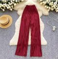 Korean Pajamas Palazzo Women Pallazo Plus Size Girls Palazo Bootcut Muslimah Bottoms Attire. 