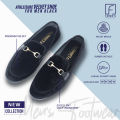 Athleisure - Avant Grade - Highly Sustainable - Velvet Shoe For Men Black -Loffer - Durabilty Assured - Well Inspired & Crafted. 