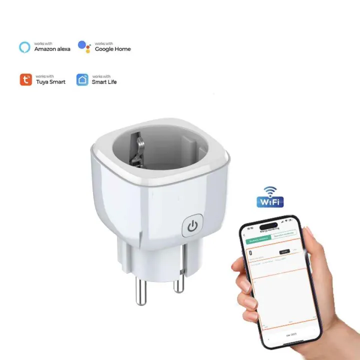 LDNIO SEW1080 Home Automation Wholesale Wifi Smart Plug 220v EU Type Wifi Plug Power Smart Works With Alexa Google Home