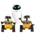 Wall-E Robot Wall E EVE PVC Action Figure Collection Model Toy Doll. 