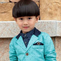 Children's Wig Men's Short Hair Korean Style Bangs Mushroom-Shaped Haircut Cute Little Boy Watermelon Pedicel Photography Wig. 
