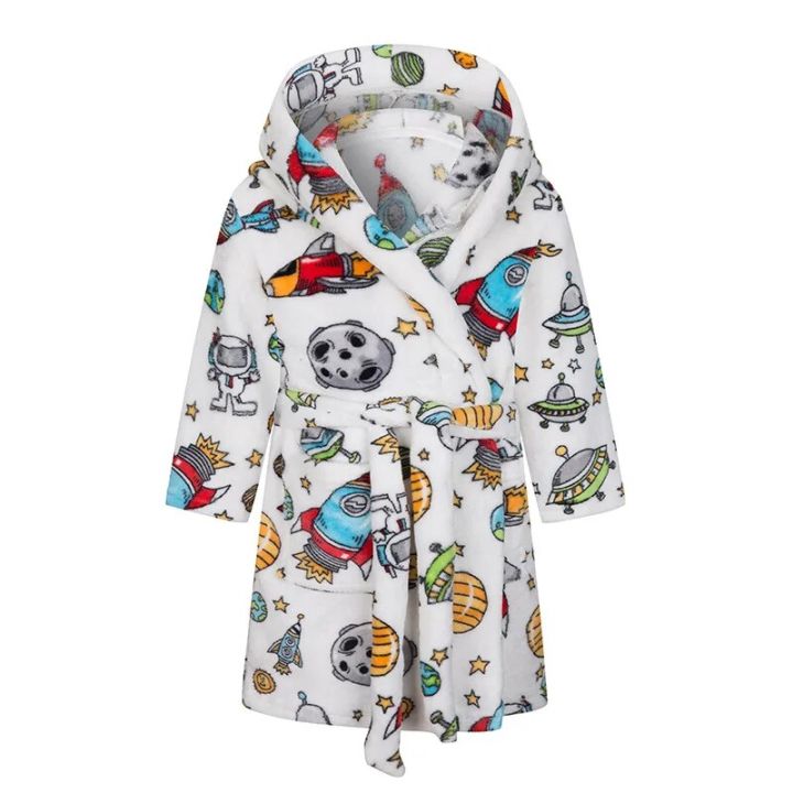 Kids%20Flannel%20Bathrobe%20Baby%20Girls%20Boy%20Cartoon%20Hooded%20Pajamas%20Children%20Soft%20Bath%20Robe%20Nightgown%20Teenager%20Toddler%20Clothing%202-12Year%20-%20Image%203