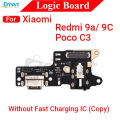 Charging Logic Board For Xiaomi Redmi 9a/ 9c/ Poco C3 Charging Port USB Plug PCB Dock Connector Spare parts. 