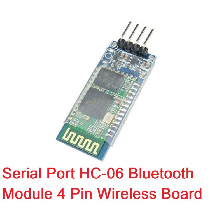 HC06%20HC-06%204Pin%20Bluetooth%20Module%20Serial%20Port%20Integrated%20Bluetooth%20Module%20Serial%20Port%204%20Pin%20Cables%20Connectors%20HC06%20Board%20For%20Arduino%20-%20Image%202