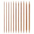 5 Sets of 11 Sizes 5" (13cm) Double Pointed Carbonized Bamboo Knitting Kits Needles Set (2.0mm - 5.0mm).