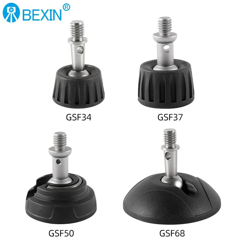 BEXIN Universal Tripod Rubber Feet Monopod Foot Pad 3/8 Inch Screw